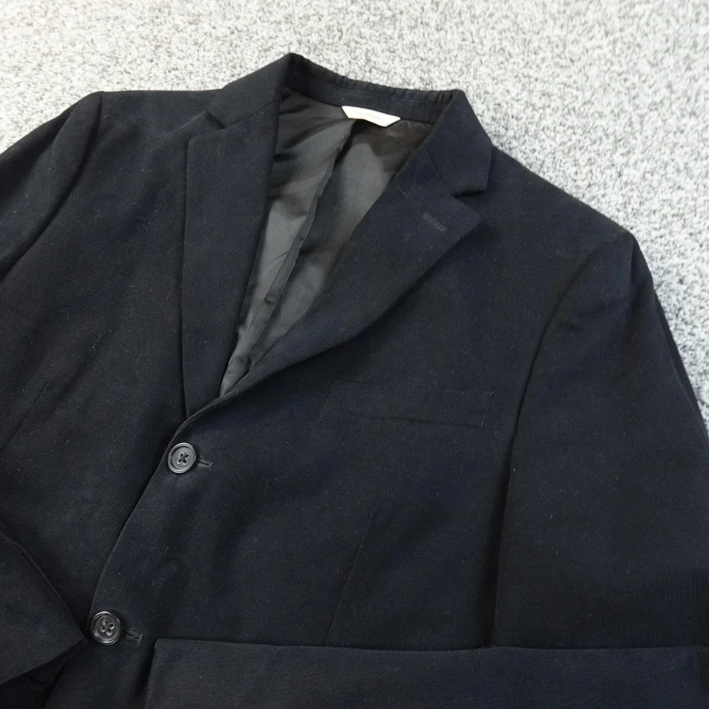 Banana Republic Blazer Mens 40R Black Button Sport Coat Suit‎ Jacket Dressy Y2K